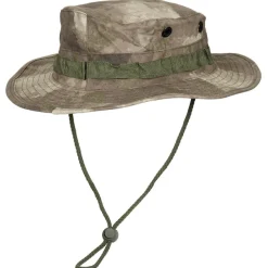 MFH 10713PL US GI Chapeau de brousse, mentonnière, GI Boonie, Rip Stop, HDT-camo Taille L