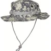 MFH10713QL US GI Chapeau de brousse, mentonnière, GI Boonie, Rip Stop, AT-digital Taille L