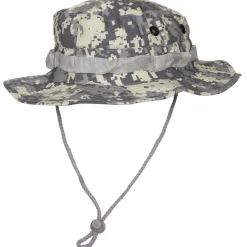 MFH10713QM US GI Chapeau de brousse, mentonnière, GI Boonie, Rip Stop, AT-digital TAILLE M