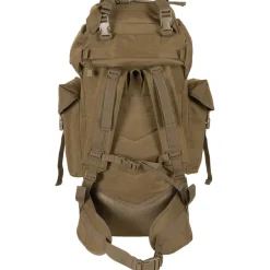 MFH30250R BW Sac à dos Combat, "MOLLE", 65 l, renfort en alu, coyote