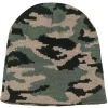 MFH10931T Bonnet tricoté, "Beanie", woodland, maille fine