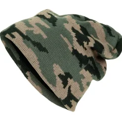 MFH10931T Bonnet tricoté, "Beanie", woodland, maille fine