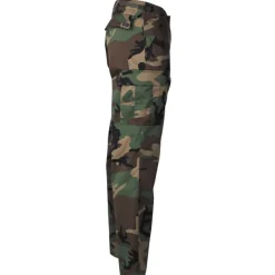 MFH01324T S Pantalon combat, BDU, woodland Taille S