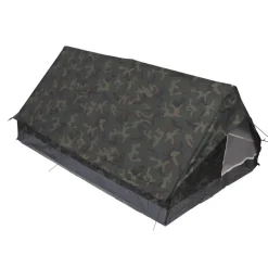 MFH 32123T Tente "Minipack", 2 personnes, woodland, 213x137x97cm