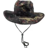 MFH0703VM Chapeau de brousse, mentonnière, GI Boonie, Rip Stop,BW camo, taille M
