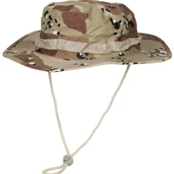 MFH10713WL US GI Chapeau de brousse, mentonnière, GI Boonie, Rip Stop, 6 coul. desert TAILLE L