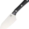 Microtech Santoku 4" Stonewash Black G10