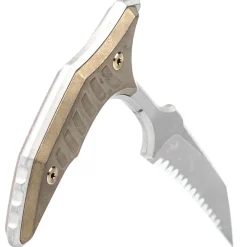 Microtech x Bastinelli BEE Marfione Select Antique Bronze Titanium