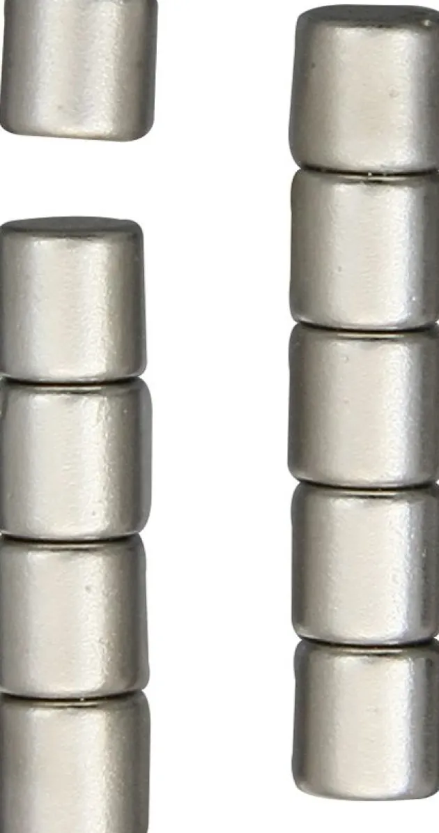 MI117 - x10 Aimants Cylindriques de Présentation