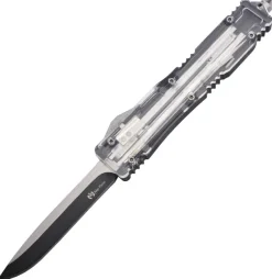 MKO23SEC - Max Knives Couteau automatique OTF transparent
