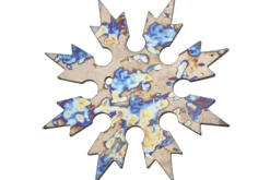 MKSH1Ti Maxknives Shuriken 8 branches en Titane anodisé