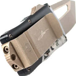 158-13 MLS - Microtech Exocet Tanto Molon Labe Signature Series