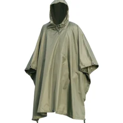 M4458 - MIL-TEC Poncho Ripstop OD Green 208 x 153 cm