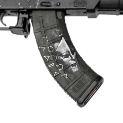 Molon Labe Black- Gunskins AK-47 Mag Skin