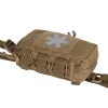 MO-M02-CD-03 - Helikon Tex Kit individuel modulaire premier secours Cordura US Woodland camo