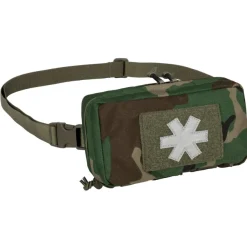 MO-M02-CD-03 - Helikon Tex Kit individuel modulaire premier secours Cordura US Woodland camo