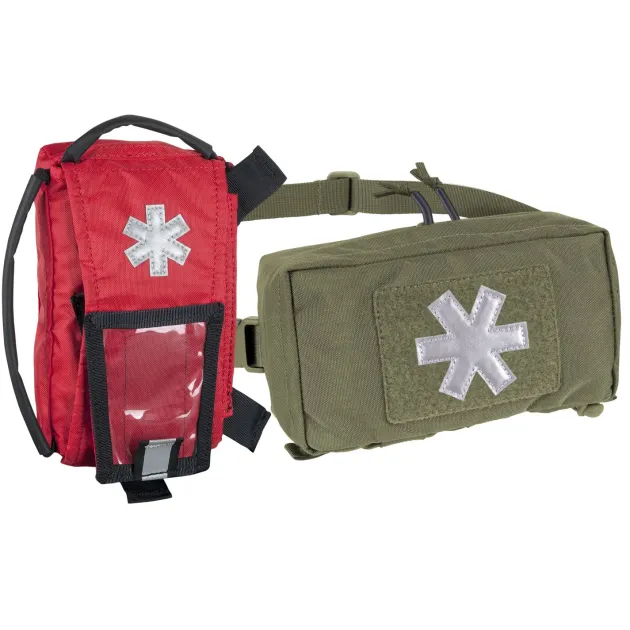 MO-M02-CD-12 - Helikon Tex Kit individuel modulaire premier secours Cordura Adaptive Green