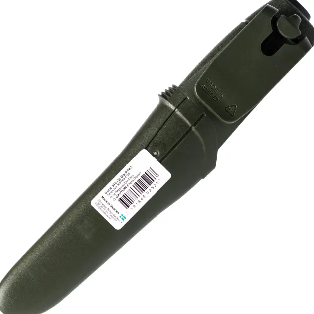 13807 - MoraKniv Basic 546 Noir et Vert inox