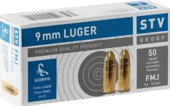 MR1000 - STV Scorpio 9x19 FMJ 124gr