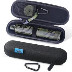MSLOESF004Z - Membrane Solutions Paille filtrante camo avec étui