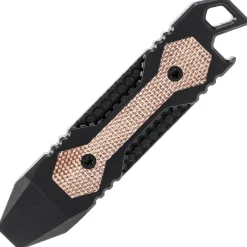 MTPB01 - Matsey Hex Bar Black Stonewash Micarta