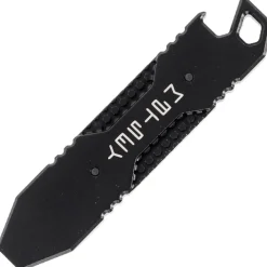 MTPB01 - Matsey Hex Bar Black Stonewash Micarta