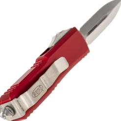 MT232-10RD - Microtech UTX-85 D/E Stonewash Red
