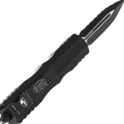 MT225-3T - Microtech DIRAC D/E Black Tactical FS