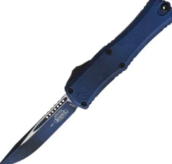 1703M-1WBL - Microtech Hera II S/E Weathered Blue