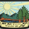 MXWNDRC - MAXPEDITION Patch PVC Wander Not Lost