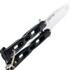 02179-N - Albainox Papillon porte-clés noir