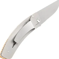 4967.NA LE THIERS DOZORME LINER LOCK NATURE NID D'ABEILLES 10,5CM INOX