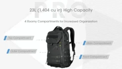 NCBP23PRO - NITECORE BP23 PRO 23L Sac à Dos Imperméble d'EDC/Voyage
