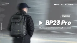 NCBP23PRO - NITECORE BP23 PRO 23L Sac à Dos Imperméble d'EDC/Voyage
