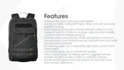 NCBP23PRO - NITECORE BP23 PRO 23L Sac à Dos Imperméble d'EDC/Voyage