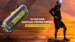 NC18650CASE - NITECORE Boitier d'extension pour 18650 Powerbank/Chargeur