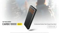 NCC10000G2O - NITECORE CARBO 10000 G2 Batterie Externe Powerbank 10000mAh ORANGE USB-C