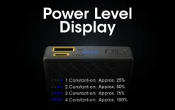 NCC20000 - NITECORE CARBO 20000 Batterie Externe Carbone 20000mAh 5V 3A 20W