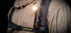 NCEDC09 - NITECORE Torche EDC09 1600Lm 3 Température de Couleur Tête Rotative NOIR