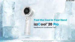 NCIZZCOOL20PRO - NITECORE Ventilateur brumisateur portable IzzCool20 Pro BLANC PERLE