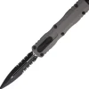 227-2NC - Microtech Delta DIRAC D/E P/S Natural Clear