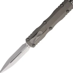 227-10NC - Microtech Delta DIRAC D/E SW Natural Clear STD