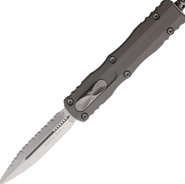 225-12NC - Microtech DIRAC D/E F/S Natural Gray