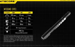 NCMT06MD - NITECORE MT06MD Lampe Stylo Médicale 180lm