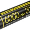 NCNL2160HPI - NITECORE 2160HPi Accu 21700 6000mAh 20A