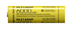 NCNL2160HP - NiteCore Batterie 21700 6000mAh Haute Performance