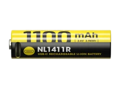 NCNL1411R - NITECORE Accu 14500 Micro-USB 1100mAh 3,6V 3,96Wh