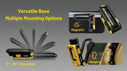 NCNWL20 - NITECORE NWL20 Lampe de Travail Triple Fonction 600lm 21700 5000mAh USB-C