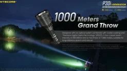 NCP30I - NITECORE P30i Portée 1km - 2000Lm