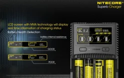 NCSC4 - NITECORE SC4 Superb Charger 4 Intelligent 3A